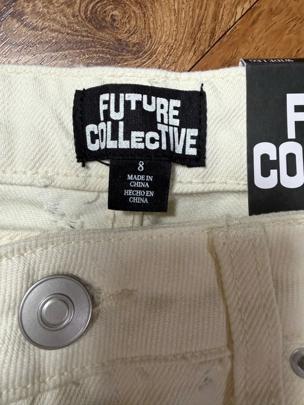 Future Collective Wide Leg Jeans - Picture 4 of 6